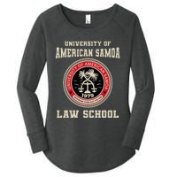 University Of American Samoa Law School Women's Perfect Tri Tunic Long Sleeve Shirt