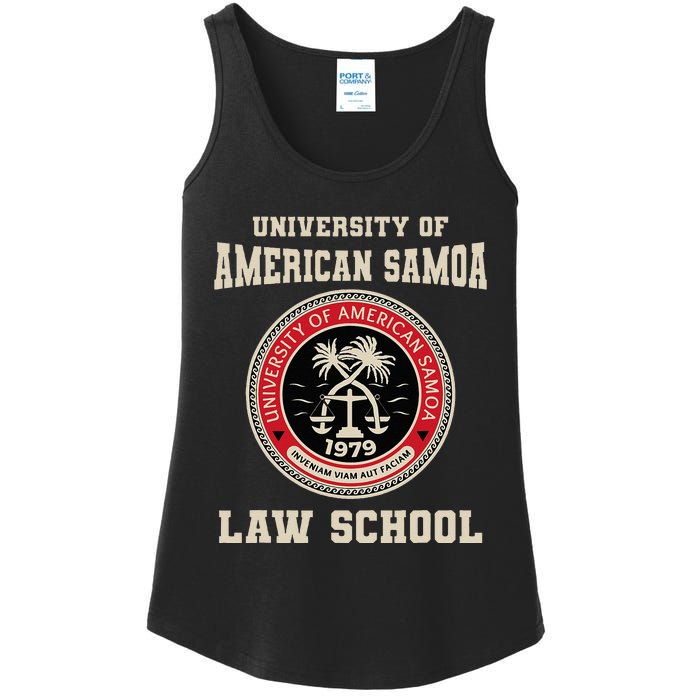 University Of American Samoa Law School Ladies Essential Tank