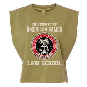 University Of American Samoa Law School Garment-Dyed Women's Muscle Tee