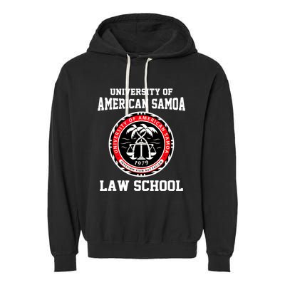 University Of American Samoa Law School Apparel Garment-Dyed Fleece Hoodie