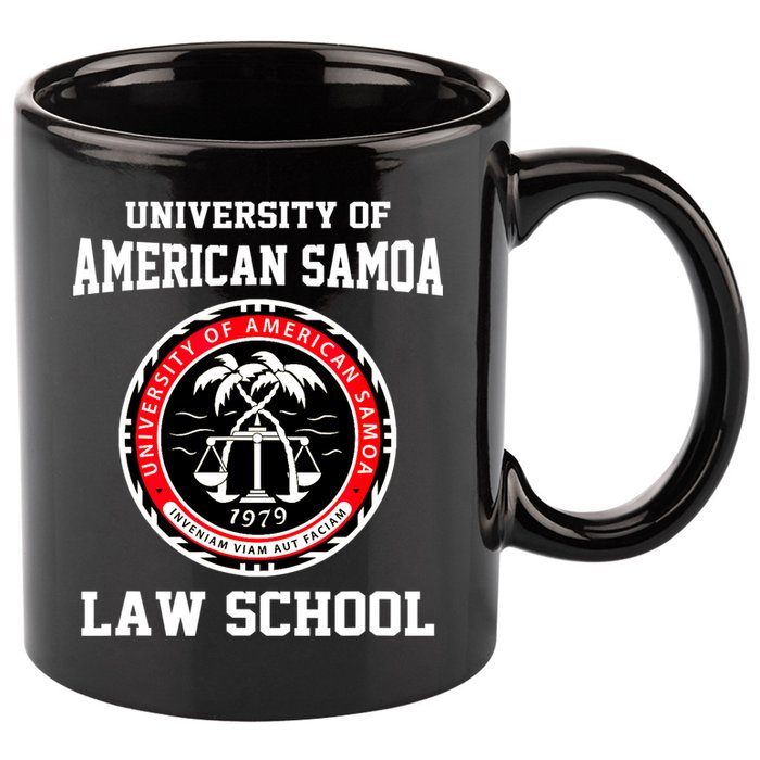 University Of American Samoa Law School Apparel 11oz C Handle Ceramic Mug