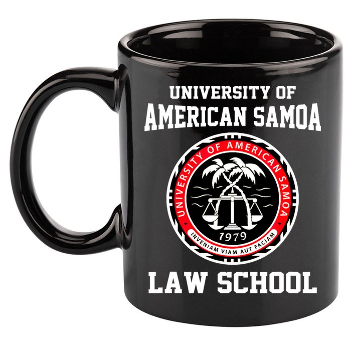 University Of American Samoa Law School Apparel 11oz C Handle Ceramic Mug