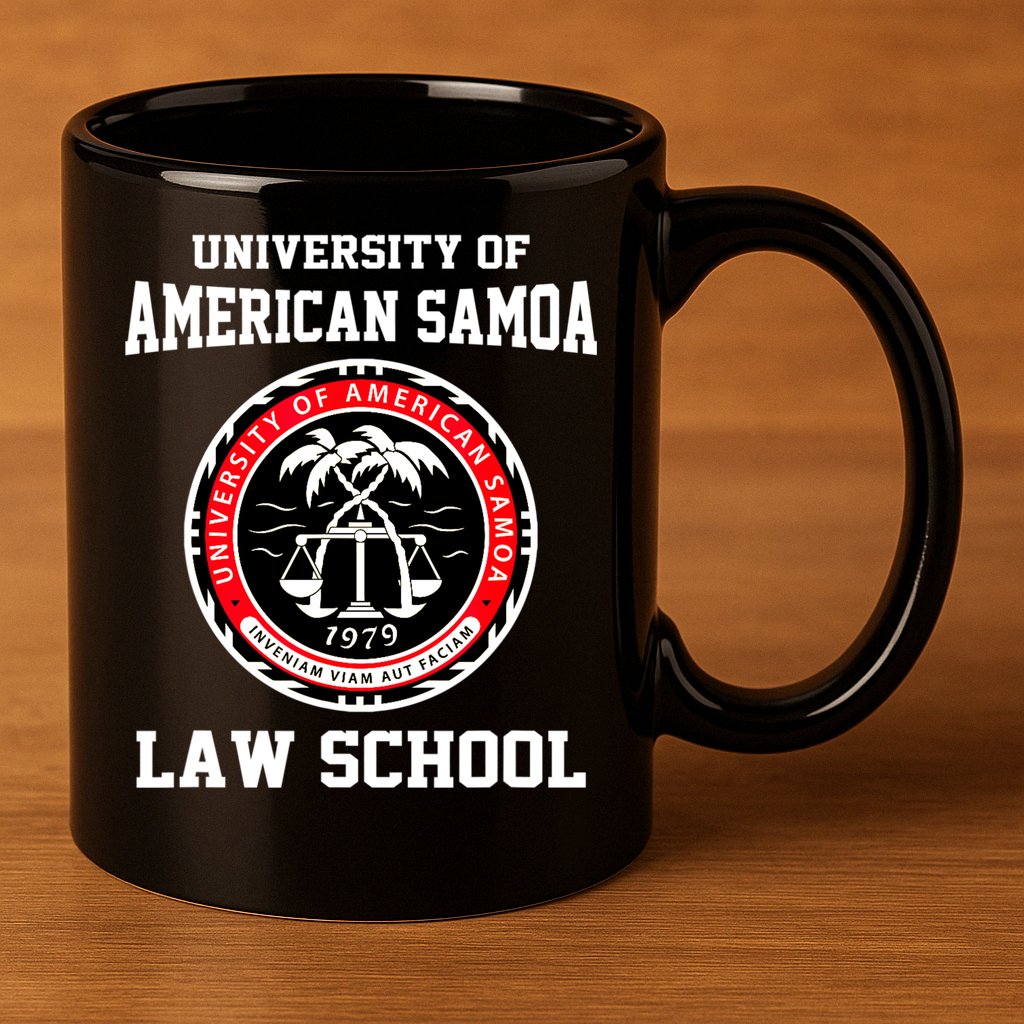 University Of American Samoa Law School Apparel 11oz C Handle Ceramic Mug