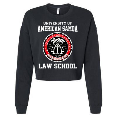 University Of American Samoa Law School Apparel Cropped Pullover Crew