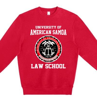 University Of American Samoa Law School Apparel Premium Crewneck Sweatshirt