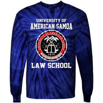 University Of American Samoa Law School Apparel Tie-Dye Long Sleeve Shirt