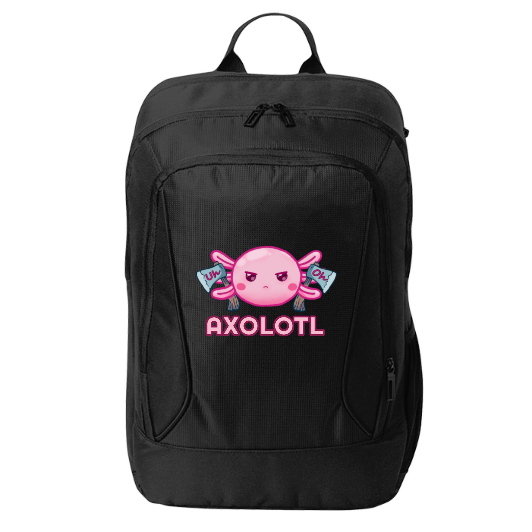 Uh Oh Axolotl City Backpack