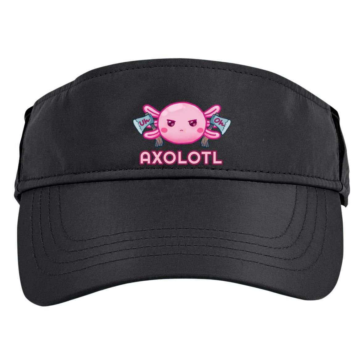 Uh Oh Axolotl Adult Drive Performance Visor