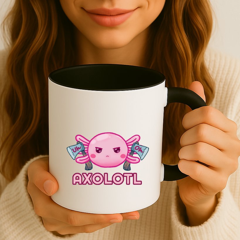 Uh Oh Axolotl Mug