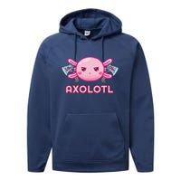 Uh Oh Axolotl Performance Fleece Hoodie