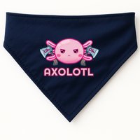 Uh Oh Axolotl USA-Made Doggie Bandana