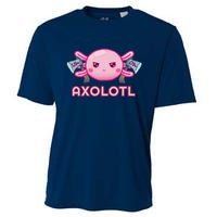 Uh Oh Axolotl Cooling Performance Crew T-Shirt