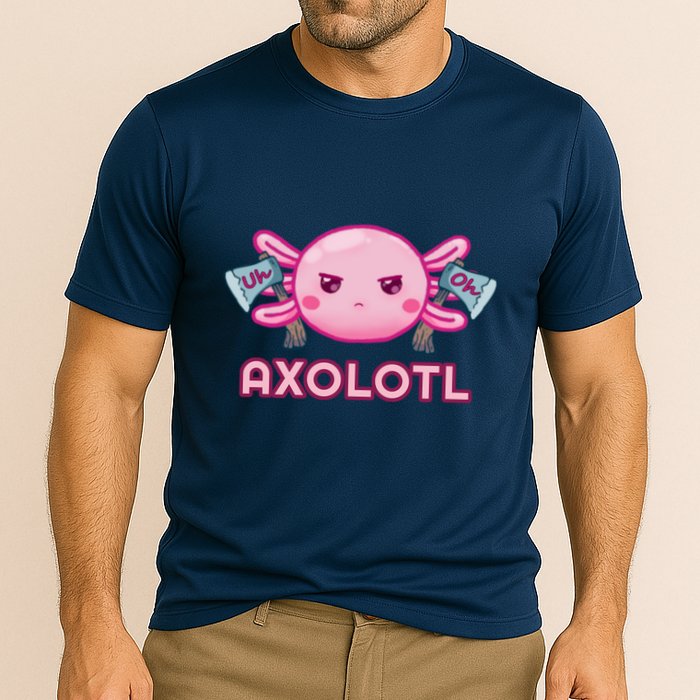Uh Oh Axolotl Performance Shirt