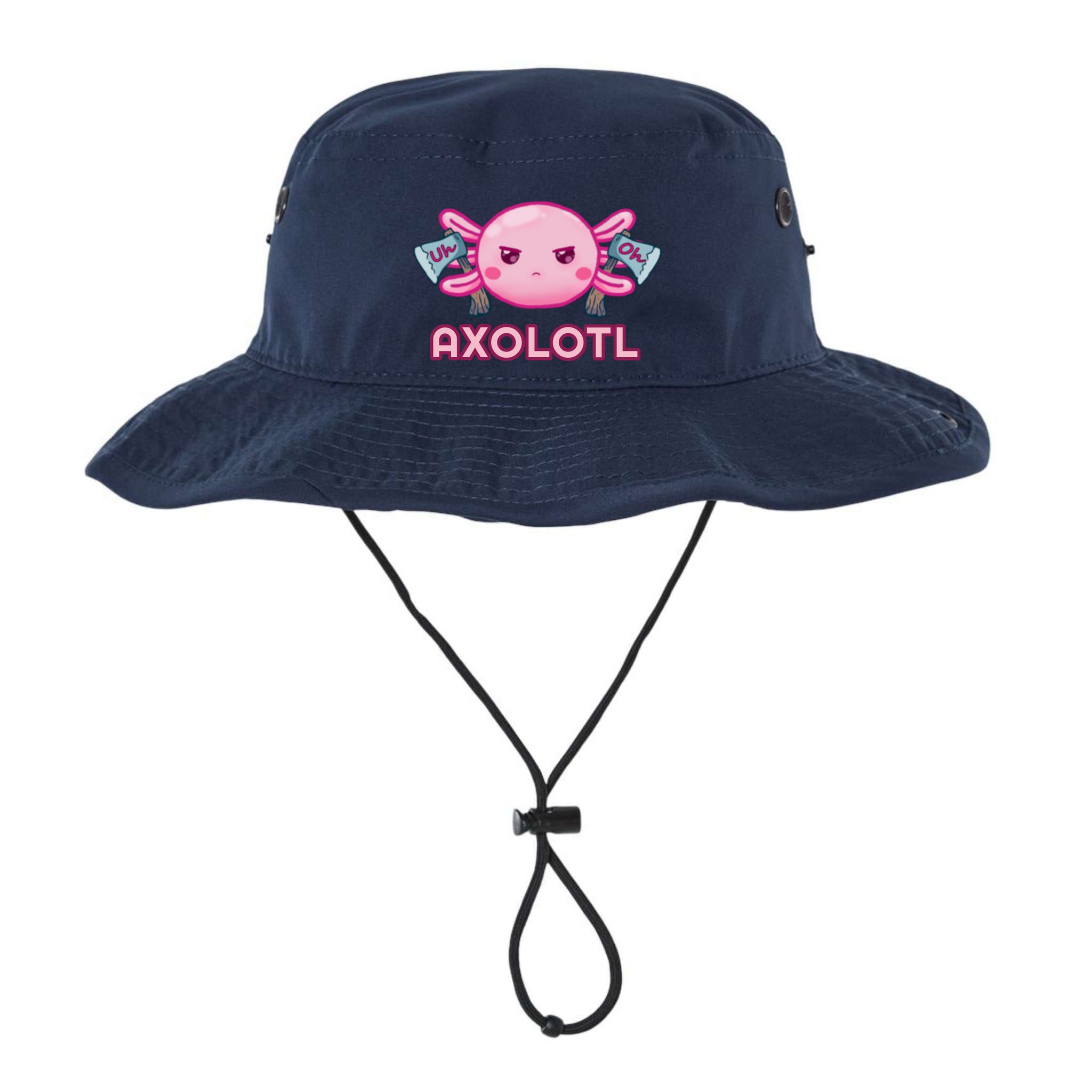 Uh Oh Axolotl Bucket Hat