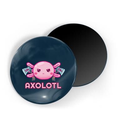 Uh Oh Axolotl Magnet