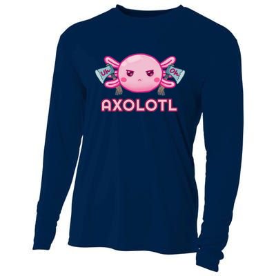 Uh Oh Axolotl Cooling Performance Long Sleeve Crew