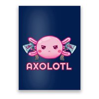Uh Oh Axolotl Poster