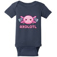 Uh Oh Axolotl Baby Bodysuit