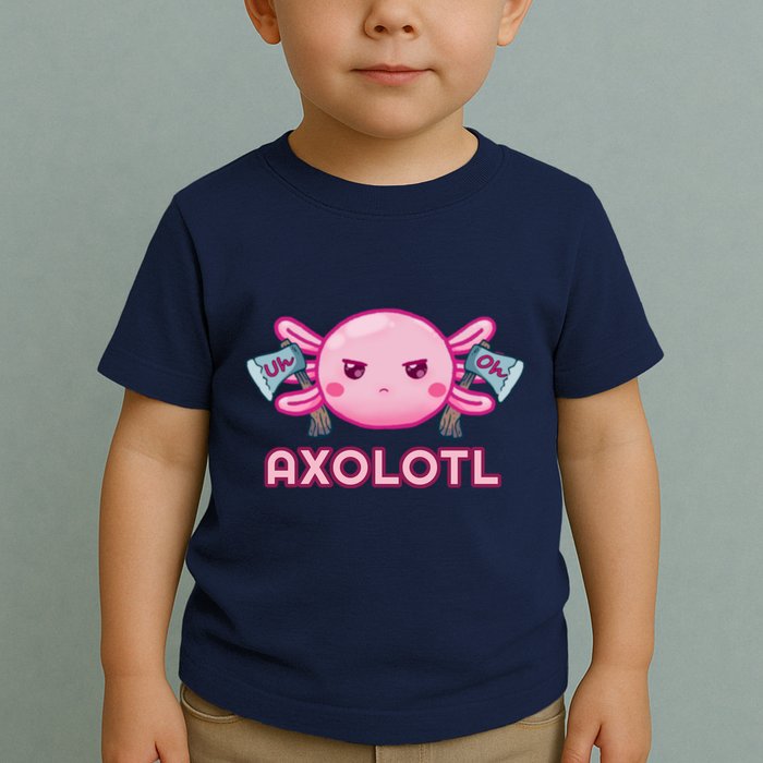 Uh Oh Axolotl Toddler T-Shirt