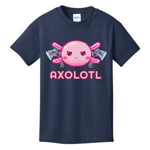 Uh Oh Axolotl Kids T-Shirt