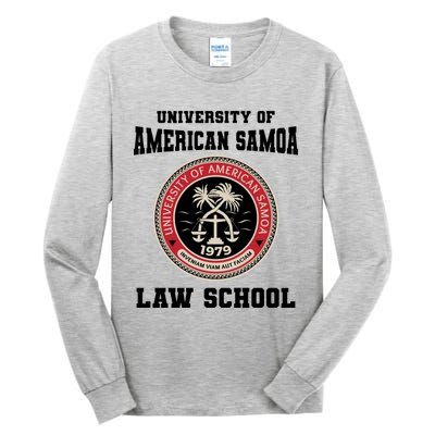 University Of American Samoa Law School Gift Tall Long Sleeve T-Shirt