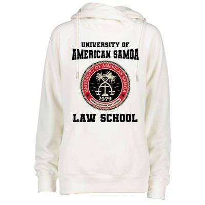 University Of American Samoa Law School Gift Womens Funnel Neck Pullover Hood