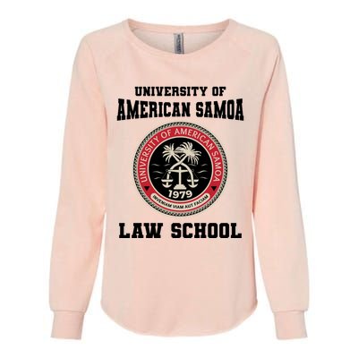 University Of American Samoa Law School Gift Womens California Wash Sweatshirt