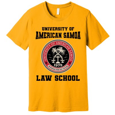 University Of American Samoa Law School Gift Premium T-Shirt