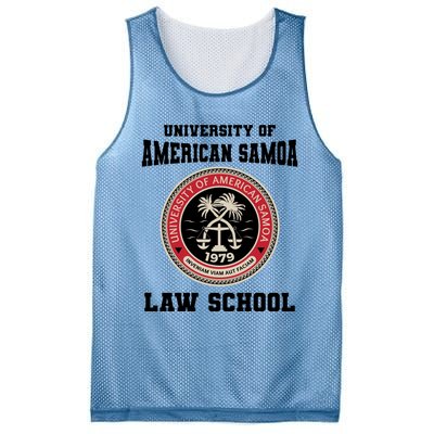 University Of American Samoa Law School Gift Mesh Reversible Basketball Jersey Tank