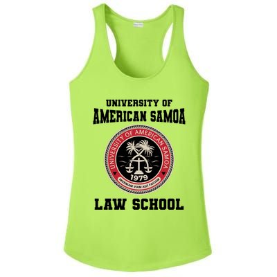 University Of American Samoa Law School Gift Ladies PosiCharge Competitor Racerback Tank