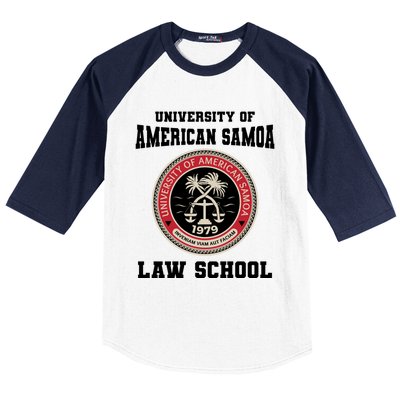 University Of American Samoa Law School Gift Baseball Sleeve Shirt