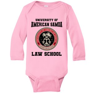 University Of American Samoa Law School Gift Baby Long Sleeve Bodysuit