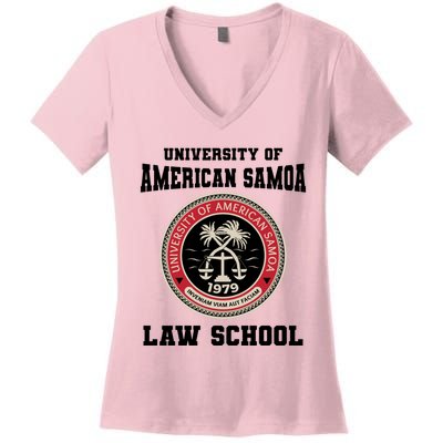 University Of American Samoa Law School Gift Women's V-Neck T-Shirt