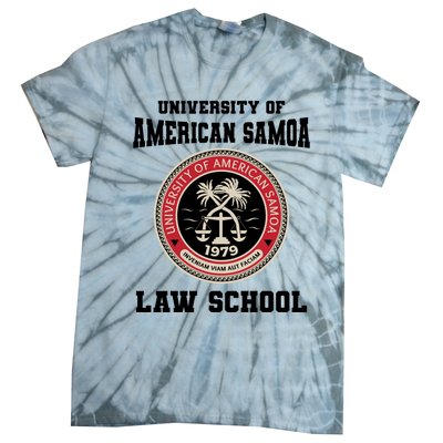 University Of American Samoa Law School Gift Tie-Dye T-Shirt