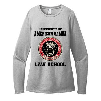 University Of American Samoa Law School Gift Womens CVC Long Sleeve Shirt