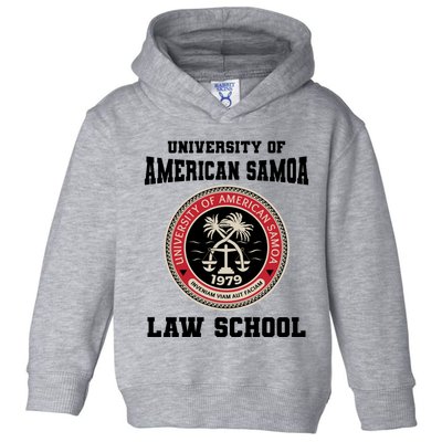 University Of American Samoa Law School Gift Toddler Hoodie