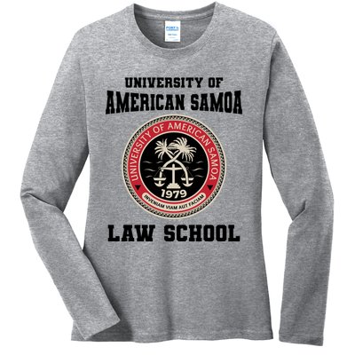 University Of American Samoa Law School Gift Ladies Long Sleeve Shirt