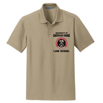 University Of American Samoa Law School Gift Dry Zone Grid Polo