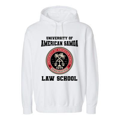 University Of American Samoa Law School Gift Garment-Dyed Fleece Hoodie