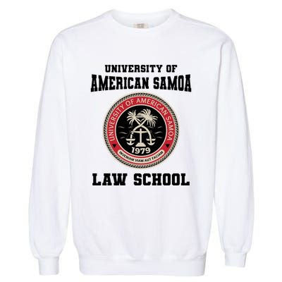 University Of American Samoa Law School Gift Garment-Dyed Sweatshirt