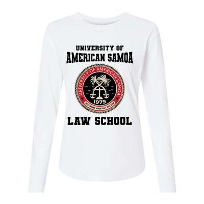 University Of American Samoa Law School Gift Womens Cotton Relaxed Long Sleeve T-Shirt