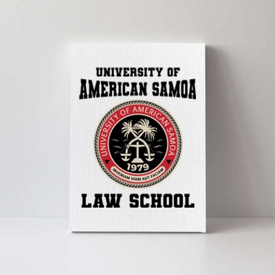 University Of American Samoa Law School Gift Canvas