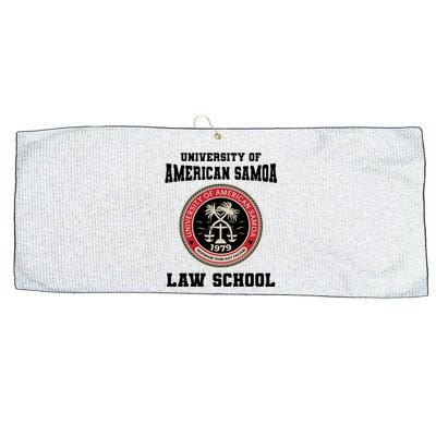 University Of American Samoa Law School Gift Large Microfiber Waffle Golf Towel