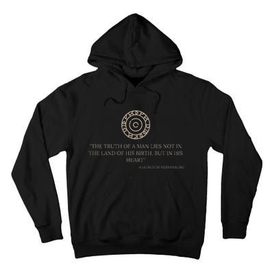 Uhtred Of Bebbanburg Quote – Last Kingdom Tlk History Gift Tall Hoodie