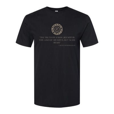 Uhtred Of Bebbanburg Quote – Last Kingdom Tlk History Gift Softstyle CVC T-Shirt