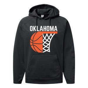 Usa Oklahoma Basketball State Net Graphic Sports Players Art Performance Fleece Hoodie