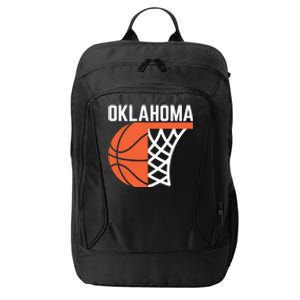 Usa Oklahoma Basketball State Net Graphic Sports Players Art City Backpack