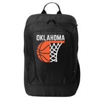 Usa Oklahoma Basketball State Net Graphic Sports Players Art City Backpack