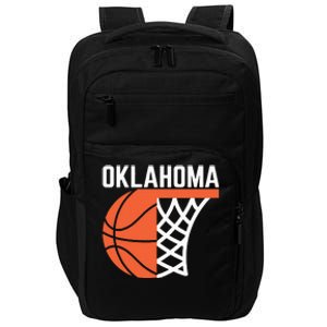 Usa Oklahoma Basketball State Net Graphic Sports Players Art Impact Tech Backpack