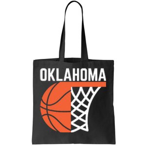 Usa Oklahoma Basketball State Net Graphic Sports Players Art Tote Bag